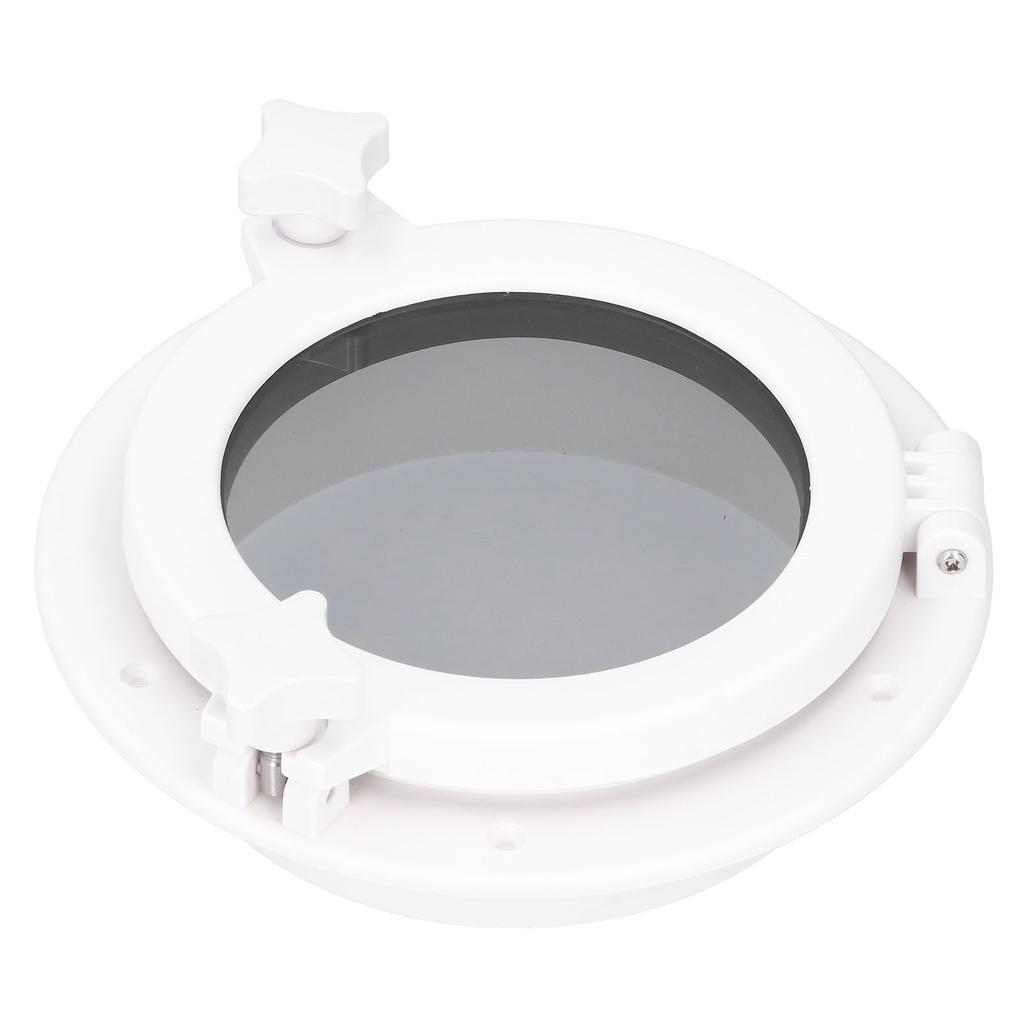 8-дюймовый круглый открывающийся иллюминатор, закаленное стекло, универсальный для автодома, лодки, яхты, белый