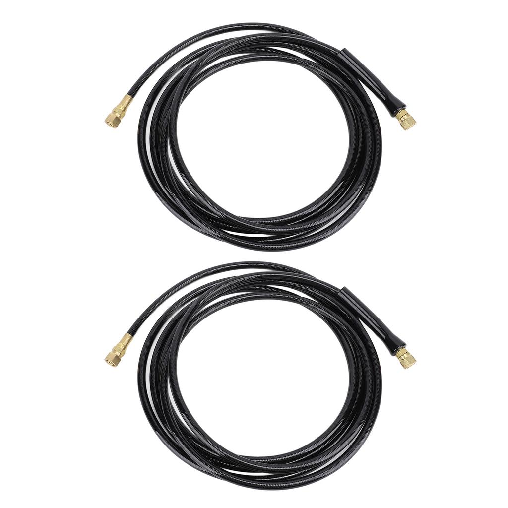 16ft Outboard Hose Kit HO5116 Enhance Efficiency Rubber Brass Boat Marine Hydraulic Hose Kit Replacement for Teleflex