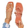 Новый стиль, обувь на плоской подошве, женская обувь, пляжные шлепанцы