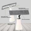 Glass Wiper Color Block Design 3-in-1 Spraying Cleaning Wiping Tool Ergonomic Handle Spray Window Cleaner