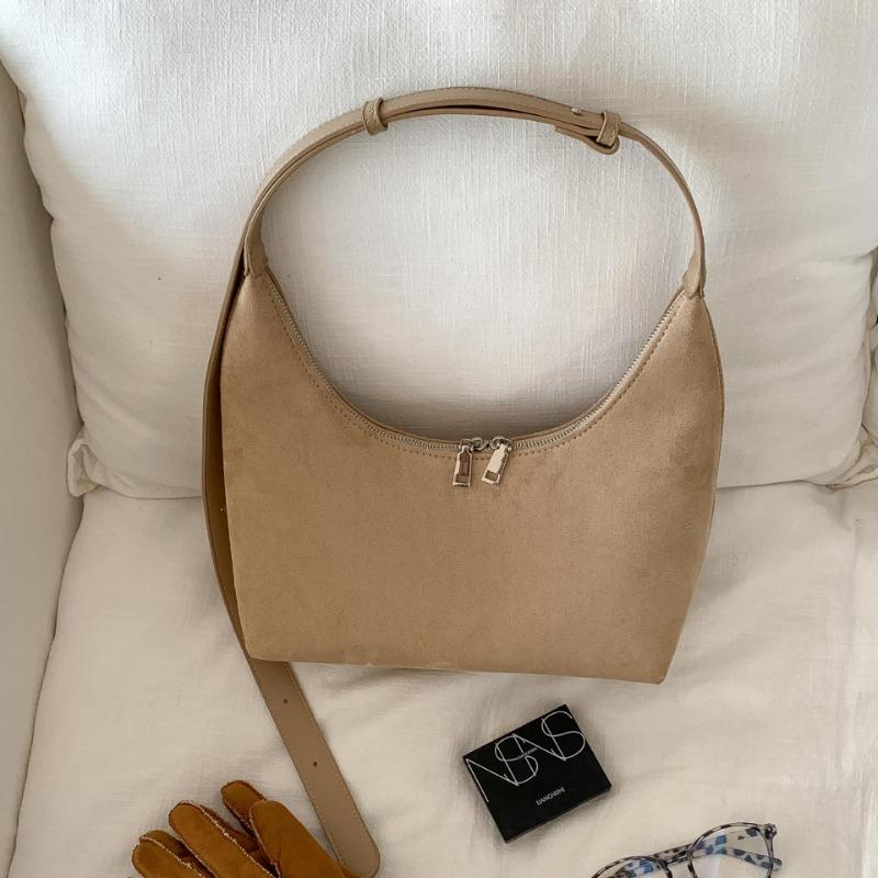 Ретро замшевая сумка модный тренд портативная сумка через плечо нишевая осенне-зимняя новая замшевая сумка-мессенджер женская