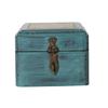 Wood Hand Painted Decorative Box 22 Cm Square