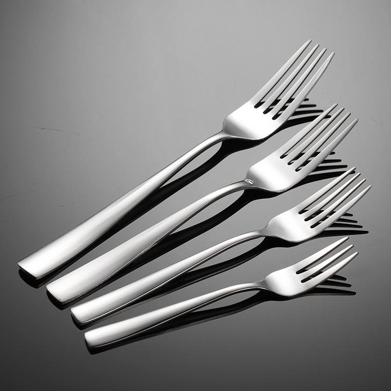 HANYANG Столовые приборы с квадратной ручкой из нержавеющей стали, ножи, вилки и ложки в западном стиле, многофункциональный нож для полировки стейка с тканевым кругом