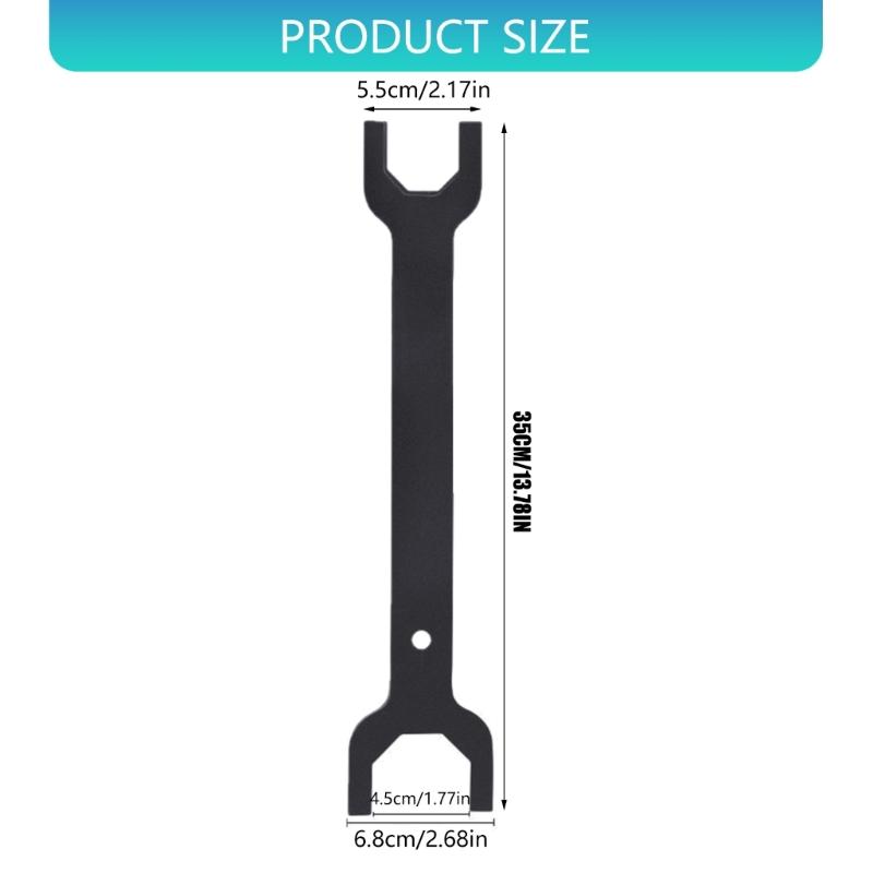 Multifunctional Bike Wrench Spanner Tool for Motorcycle Suspension Maintenance Including Fork Disc Pressure Bearing Adjustment