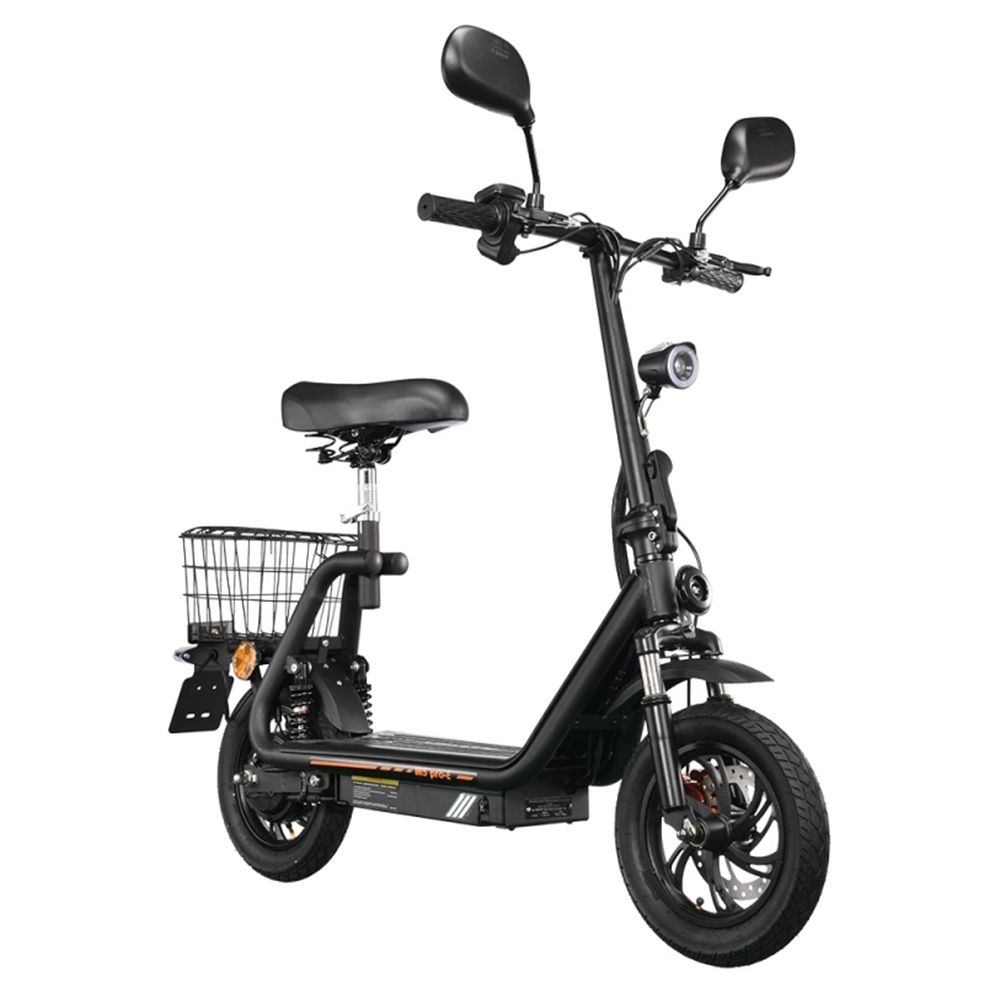 Electric Scooter Twofish M5 Pro 500W Motor Dual Disc Brakes 12" Tire With EEC Certification E-Scooter 48V 13Ah Max Range 30Km