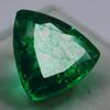 Natural Colombian Emerald Trillion Cut 9.32 Ct Green   Loose Gemstone