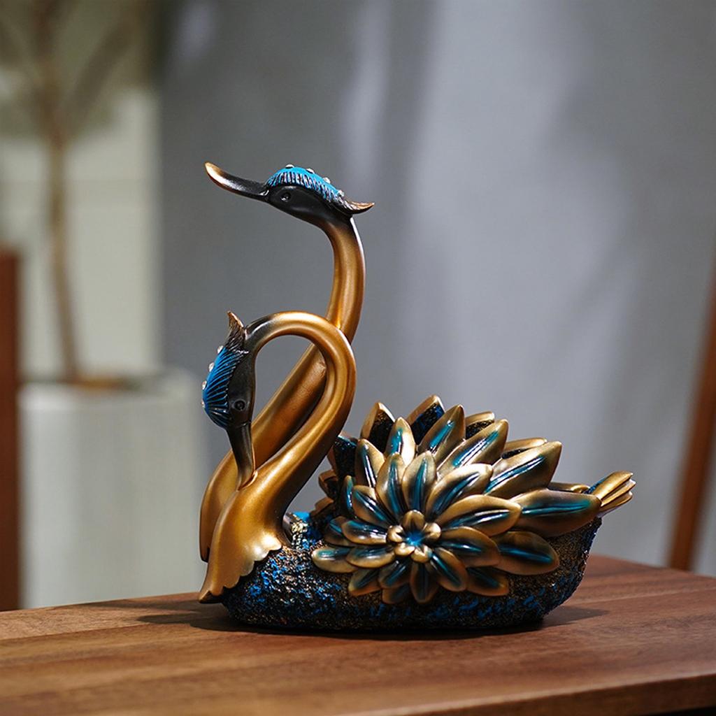 European Swan Ornaments, Wine Racks, Resin Crafts, Light Luxury Living Room Wine Cabinets, Creative Decorations.