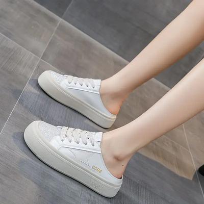 Туфли женские толстые шлепанцы на платформе мюли сандалии высокие женские тапочки нескользящие обычные оптовые партии но дешевые стильные 39