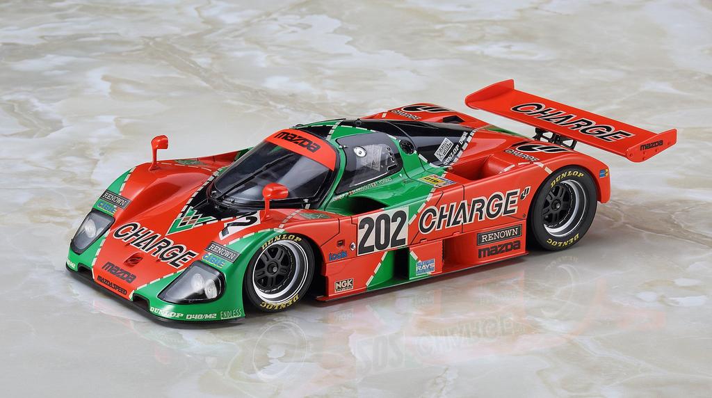 Hasegawa Scale Charge Mazda 767B Plastic Model Kit 20312 1/24