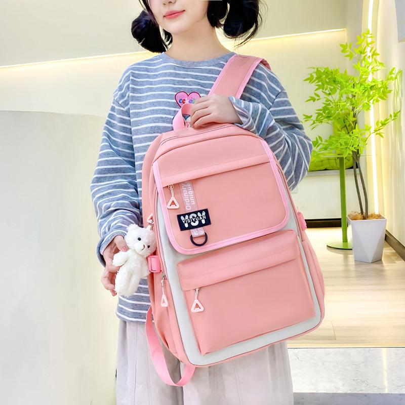 Женский школьный рюкзак из четырех предметов