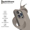 Coque de protection - BOOLING - pour iPhone 16 Pro - Silicone Liquide Doux - 2 Verres Trempés - Anti-Rayures