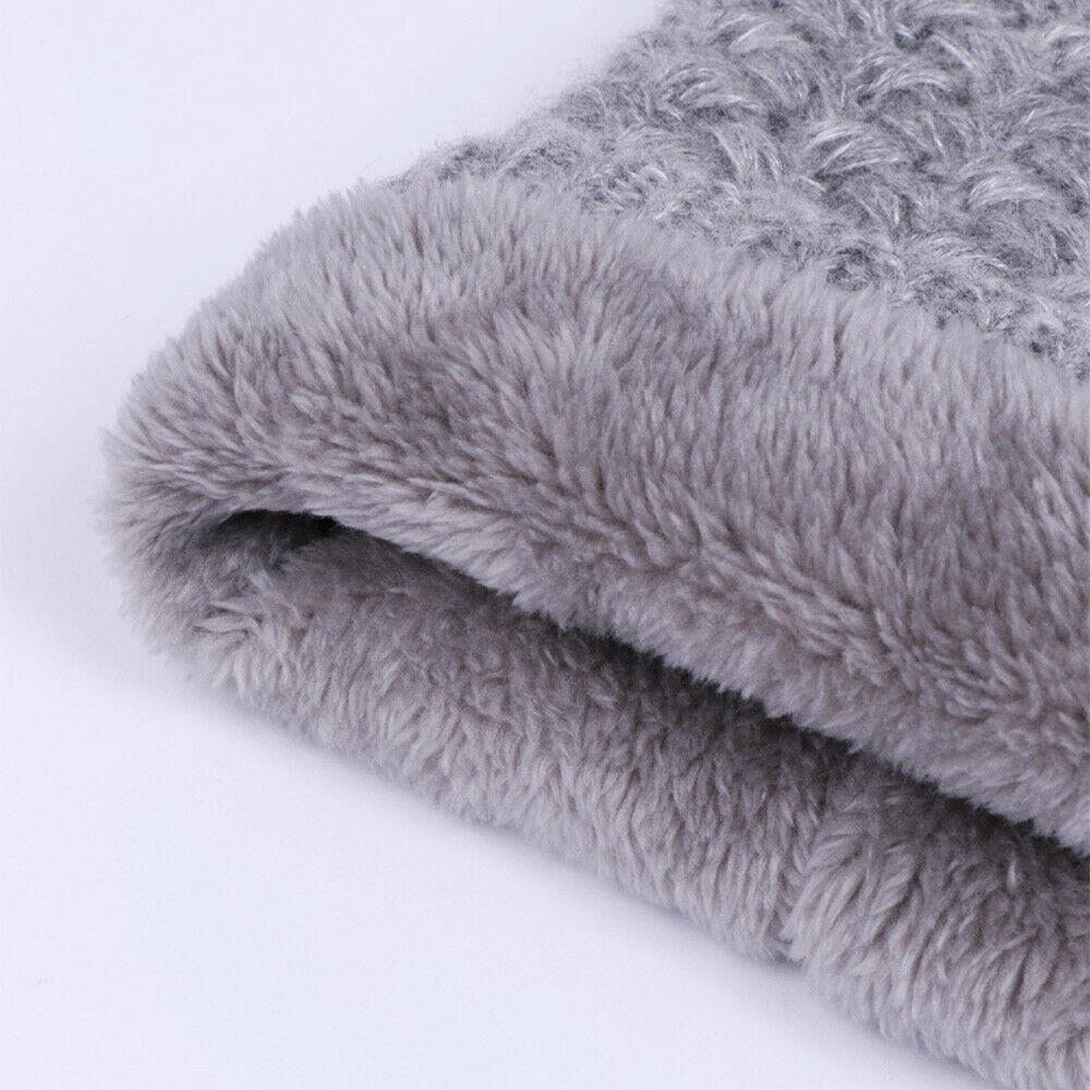 1 шт. модный детский взрослый зимний термостойкий уютный флисовый утеплитель для шеи шарф-снуд шарфы