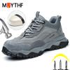 Electrical Insulation 6Kv Work Shoes Men Composite Toe Security Boots Puncture-Proof Safety Shoes Men Work Sneakers Lightweight