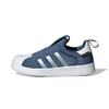 Originals Superstar 360 Classic Shell Toe Slip-On Low-Top Kids Sneakers Kids Sneakers Blue GY9177
