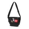 Genuine Messenger Bag MP1602FZPTJ85TH Casual Messenger Bag for Kids TOM and JERRY 85TH Kids Black [Manhattan Portage] [Official]