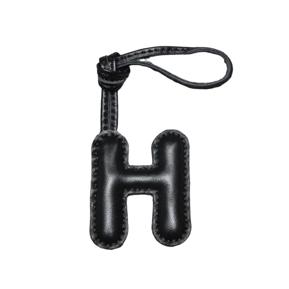 26 Initials English Letter Bag Pendant Genuine Sheepskin Car Pendant Keyring Pendant Ladies