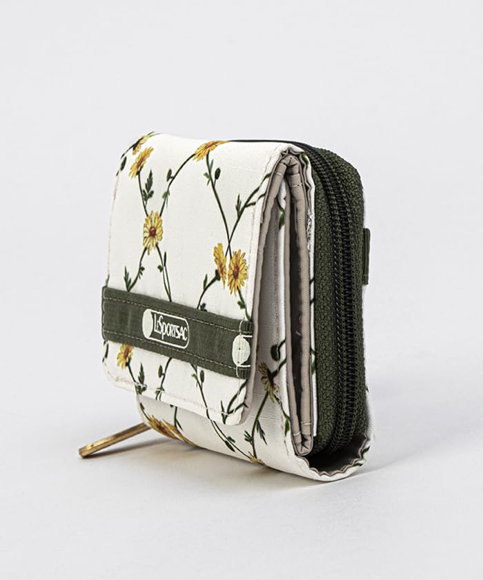 Официальный кошелек REESE Daisy Cross Экрю [LeSportsac] КОШЕЛЕК/3392