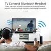 ZF-169 Plus три-в-одном Bluetooth 5,0 передатчик/адаптер приемника аудио Bluetooth передатчик Mini AUX стерео для автомобильного музыкального ТВ