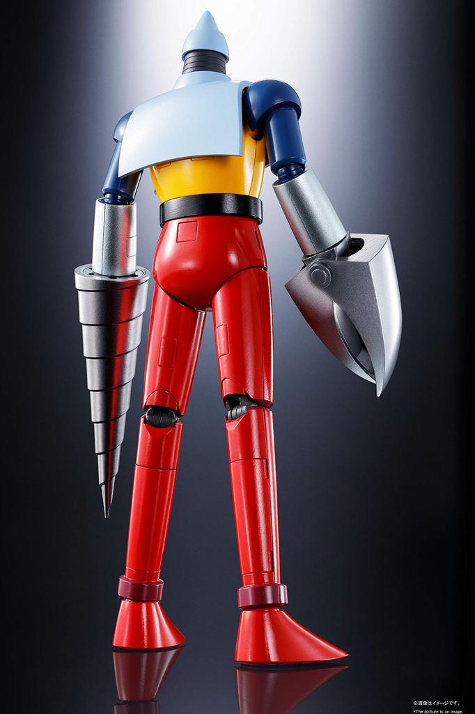 TAMASHII NATIONS Soul of Chogokin Getter Robo GX-91 Getter 2 & 3 D.C. (Getter 2: Approx. 175mm Getter 3: Approx. 90mm) ABS & Die-cast & PVC