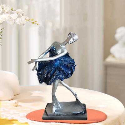 Статуя, украшение стола, современная фигурка, скульптура, балетная статуэтка для полки, книжной полки, камина, дома