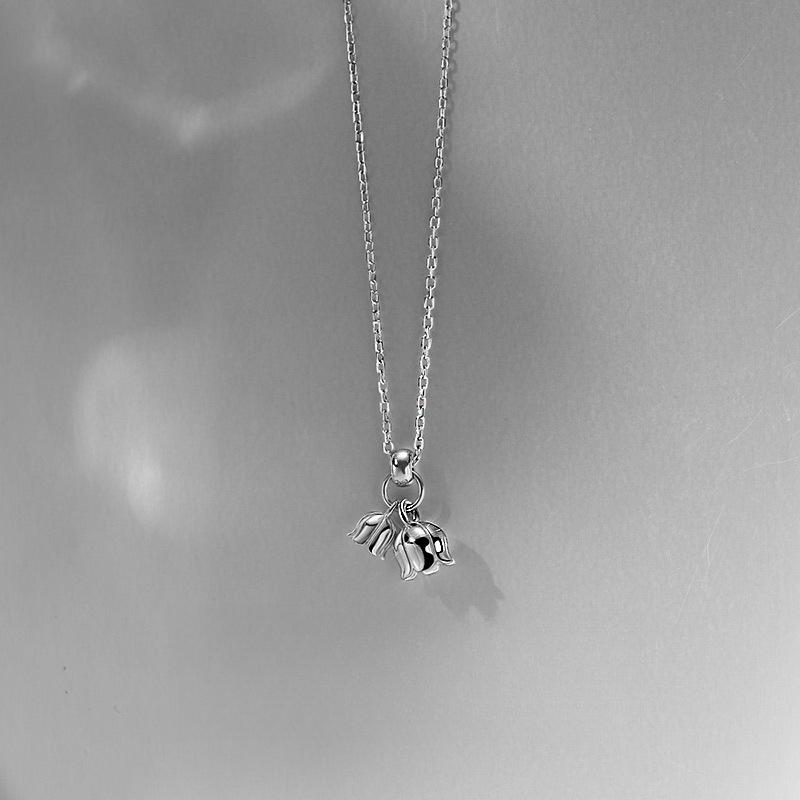 Ожерелье с ландышем, женское, легкое, роскошное, нишевое, с подвеской в виде ключицы, для подруги