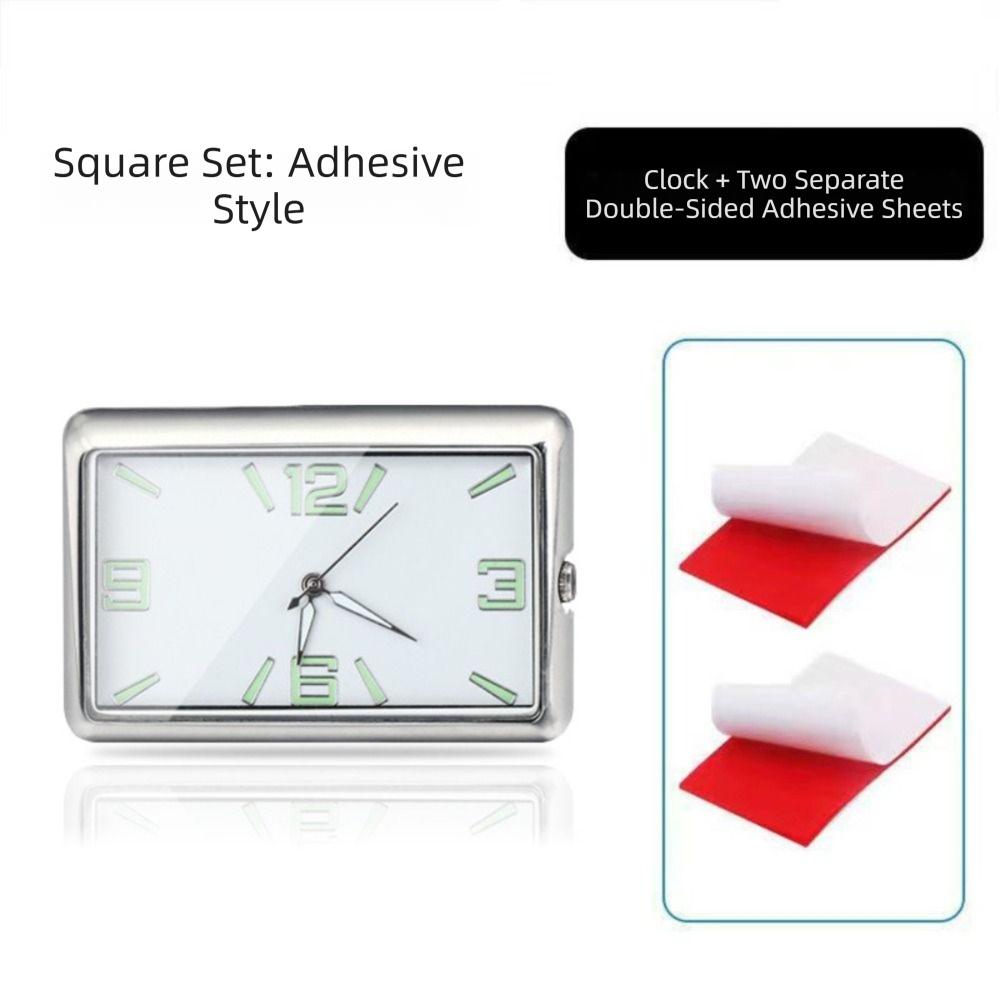 Светящаяся стрелка Часы для автомобиля Легкий дизайн Кварцевые аналоговые часы Автомобильные кварцевые часы Интерьер автомобиля