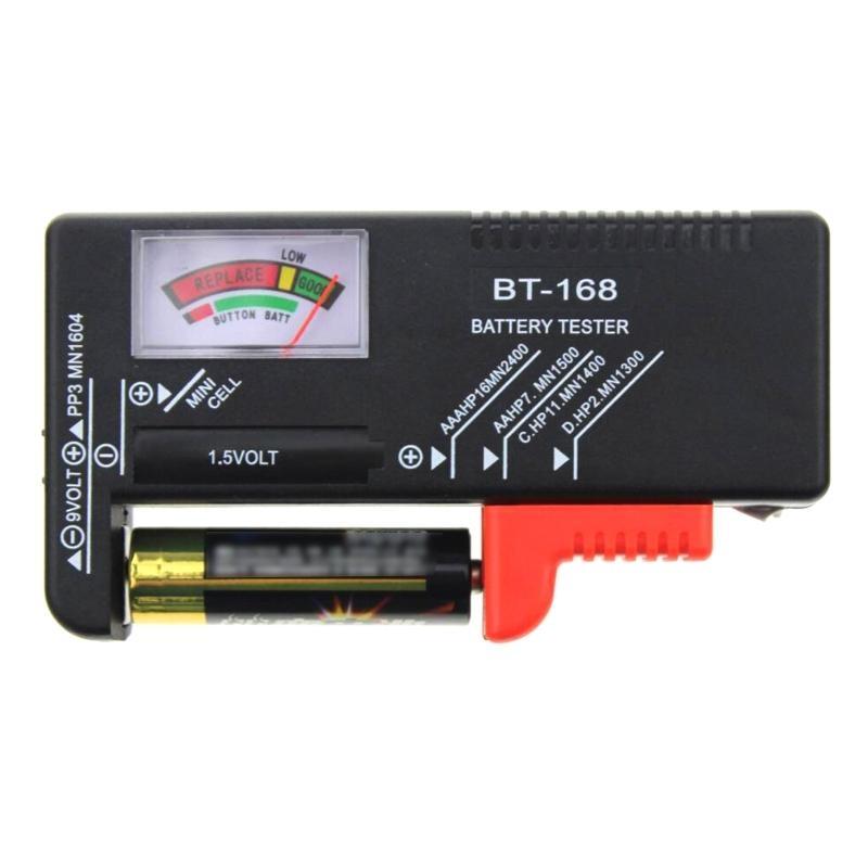 Индикатор Проверки Емкости Батареек Быстрый Тестер Батарей 1.5V AA AAA 9V Квадратный Инструмент для Проверки Емкости Батарей для Дома