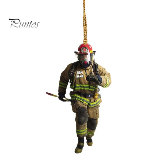 Рождественская елка, украшение пожарного со шнурком, широко используемое автомобильное зеркало заднего вида, подвеска пожарного, подвесное украшение