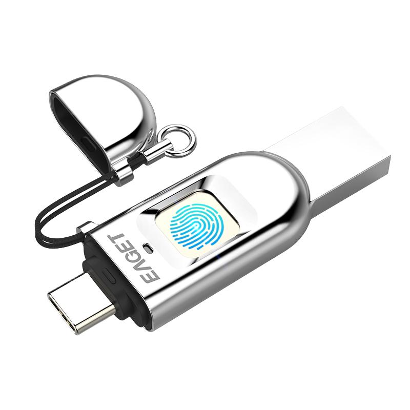EAGET Высокоскоростная флешка USB-C с двумя интерфейсами