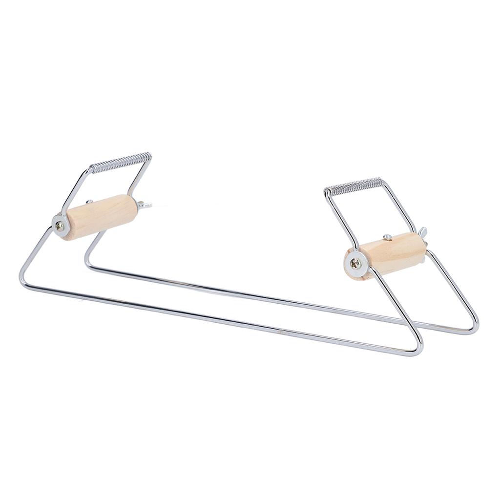 Bead Loom Stainless Steel Extra Wide Working Space DIY Manual Beading Loom for Children S Educational ToySilvery