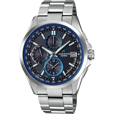Casio Oceanus Classic Радио-солнечные часы OCW-T2600-1AJF Серебристая нержавеющая сталь Водонепроницаемость 100 м