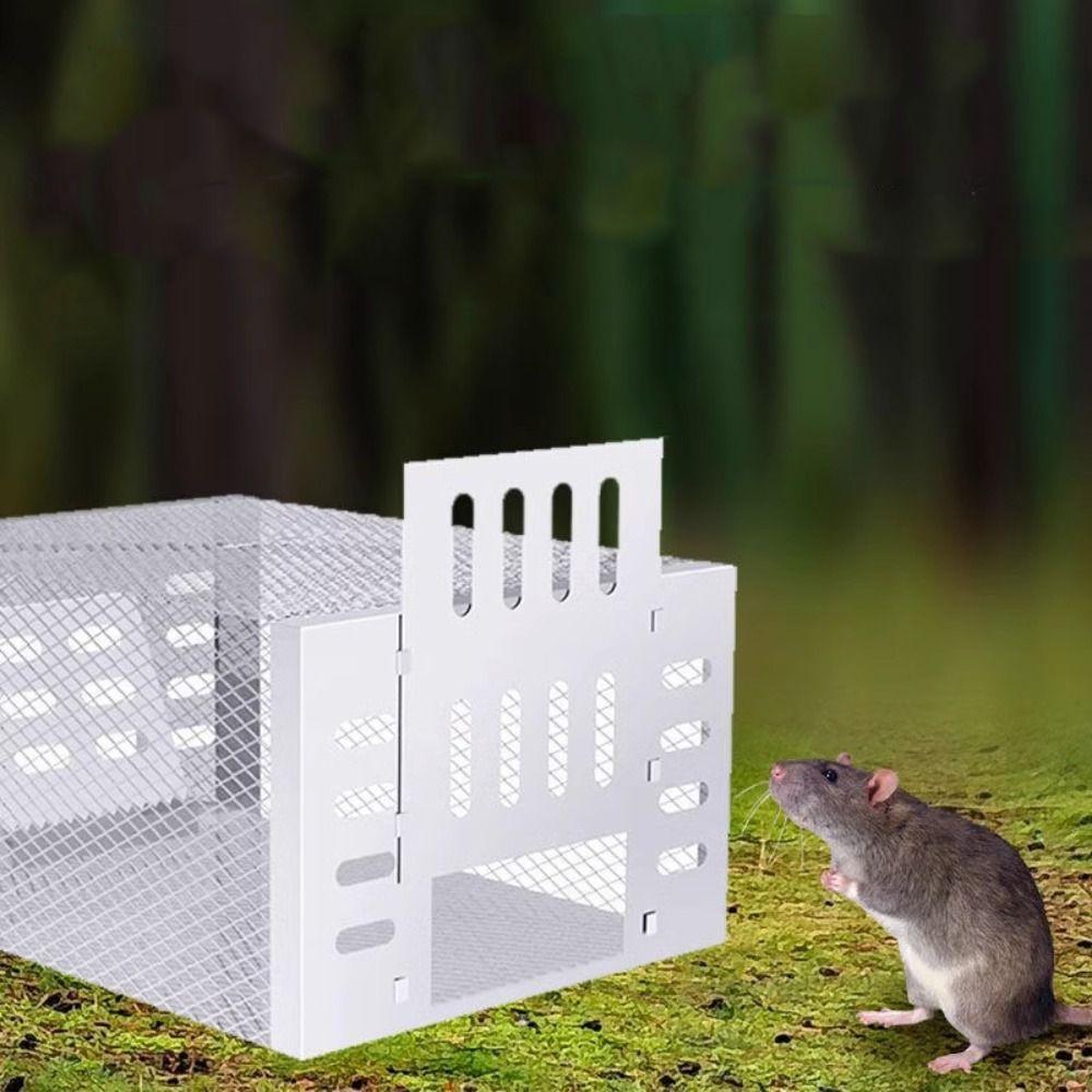 Большая космическая мышеловка, автоматическая крысоловка, клетка, высокоэффективный артефакт для ловли крыс, бытовая техника