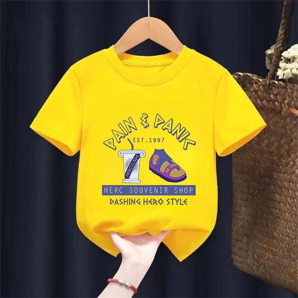 Hercules Pain and Panic Herc Souvenir Shop 1997 Shirt Cotton Allseason Base Layer Shirt Graphic kids T Shirts