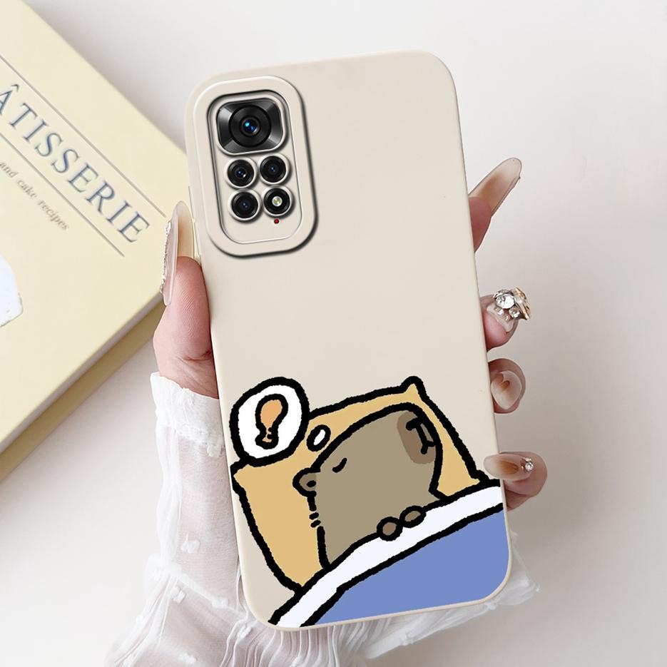 For Xiaomi Redmi Note 11 Pro Case New Fashion Cartoon Cover Soft TPU Phone Case For Redmi Note 11 11S 4G Redmi Note11 Pro Bumper