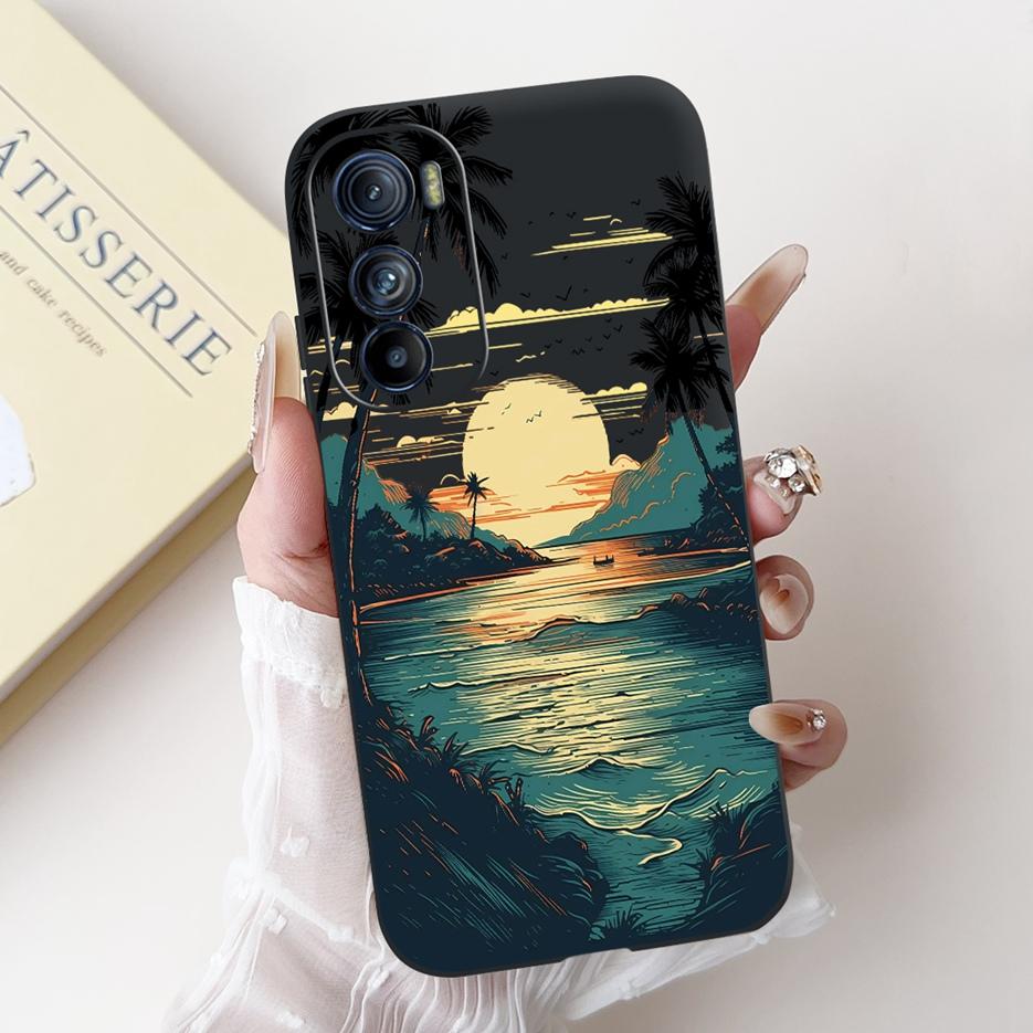 For Motorola Edge 30 5G Case XT2203-1 Luxury Candy Painted Cover Shockproof Phone Case For Motorola Edge 30 Pro Edge30 4G Bumper