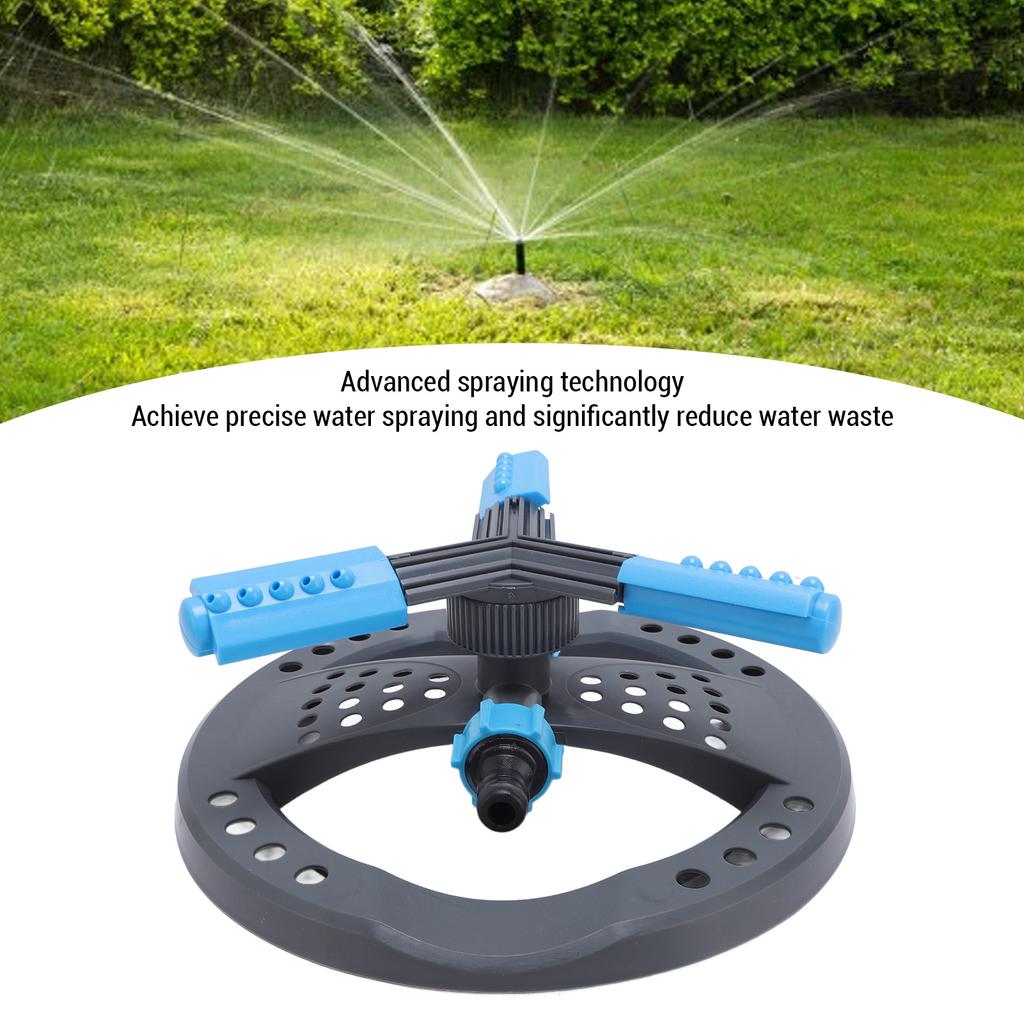 Automatic Garden Sprinkler ABS 360 Degree Rotating Water Sprinkler Lawn Irrigation System for Yard Garden Farm