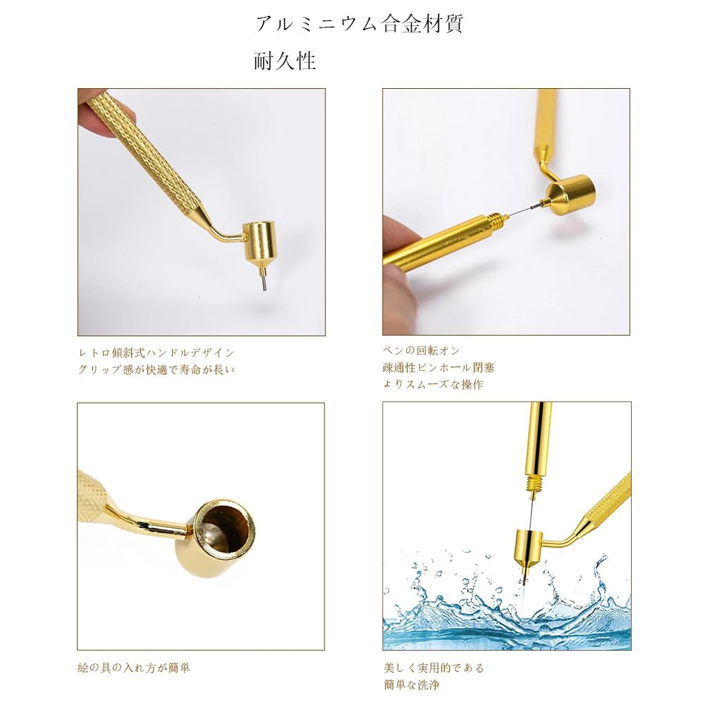 TANGRUl Fineline Pen 0.5mm Touch Up Pen Car Chip Scratch Repair Kit Air Touch