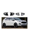Car Sticker Rearview Side Mirror Cover Fit For Ford Edge 2015 2016 2017 2018 -2021 Wing Cap  Rear View Case Trim Carbon Fiber