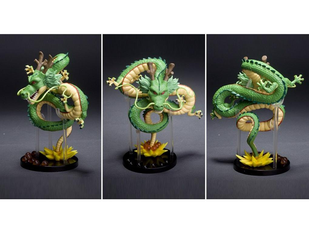 Dragon Ball WCF MEGA Shenron with Rockery Background and Dragon Balls Action Figure Model Boxed.