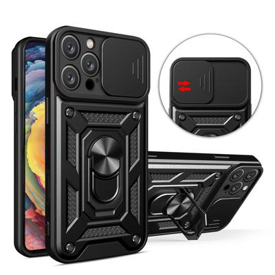 Чехол для iPhone 16 pro Max plus, ударопрочный, автомобильный, с магнитным кольцом, чехол для телефона, прочный защитный чехол с функцией подставки