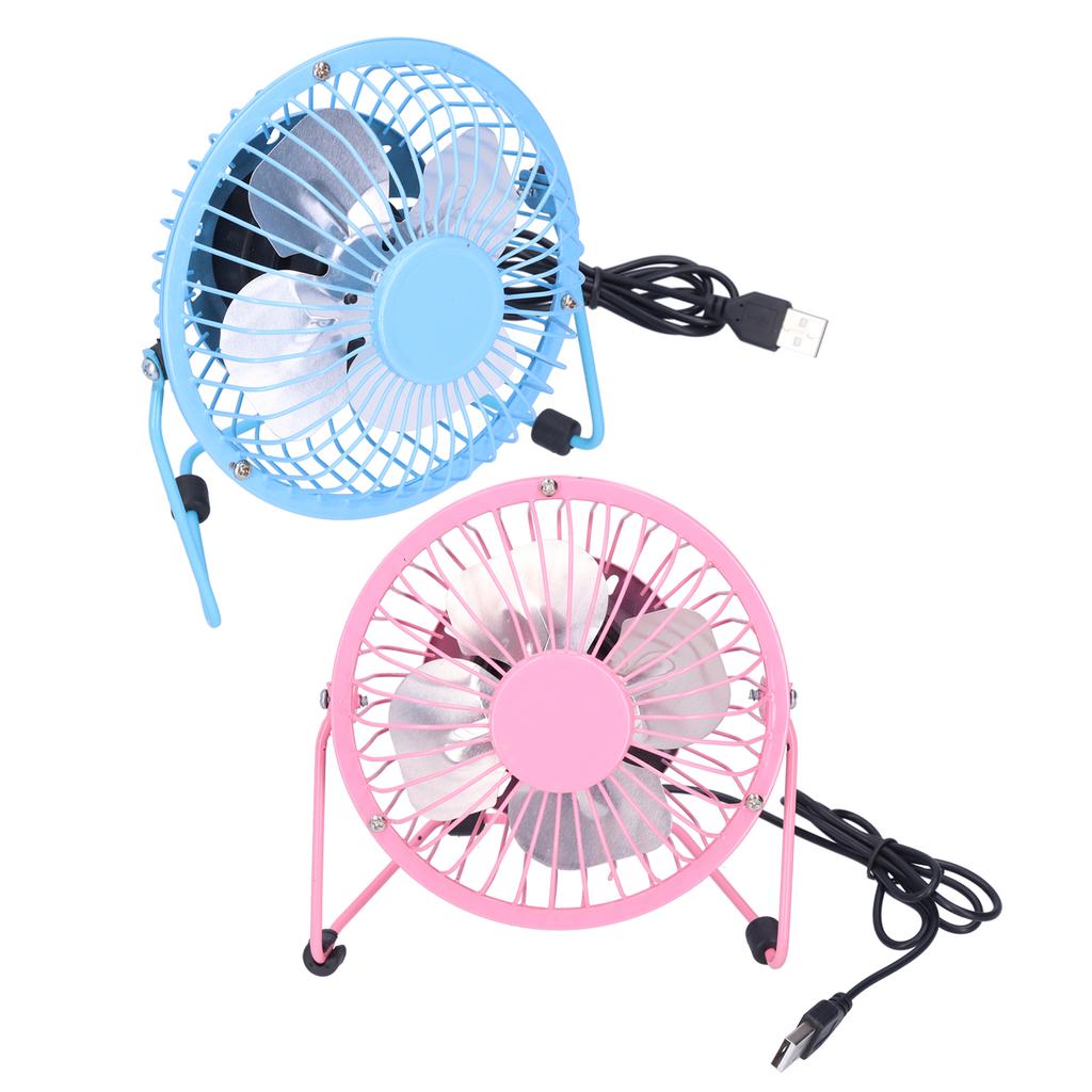 Мини-вентилятор USB портативный бесшумный алюминиевый лопасти домашний офисный стол настольный утюг ремесленные вентиляторы