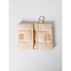 Daiso Padded Hanger Wallet Beige