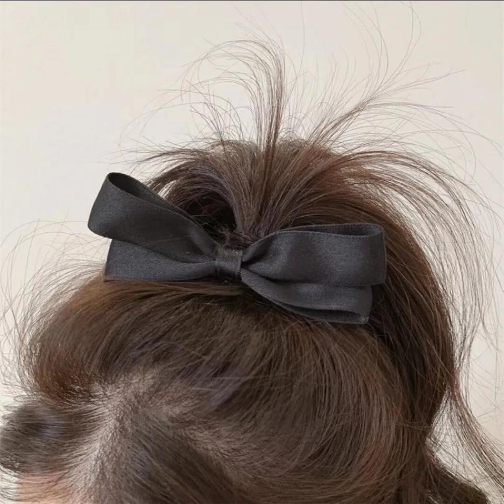 Pink Sweet Girl Bowknot Hairpin Korean Fashion Hair Side Clip Hair Accessories Ornaments Barrettes Hairpins Women Ladies New