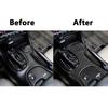 3PCS For Corvette C5 98-04 Carbon Fiber Gear Shift Interior Cover Trim