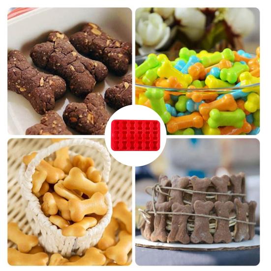 Силиконовая форма для торта, форма кошачьей лапы, кость 45217, полости, антипригарное пищевое качество, легко снимается, сделай сам, пудинг, шоколадные конфеты, желе