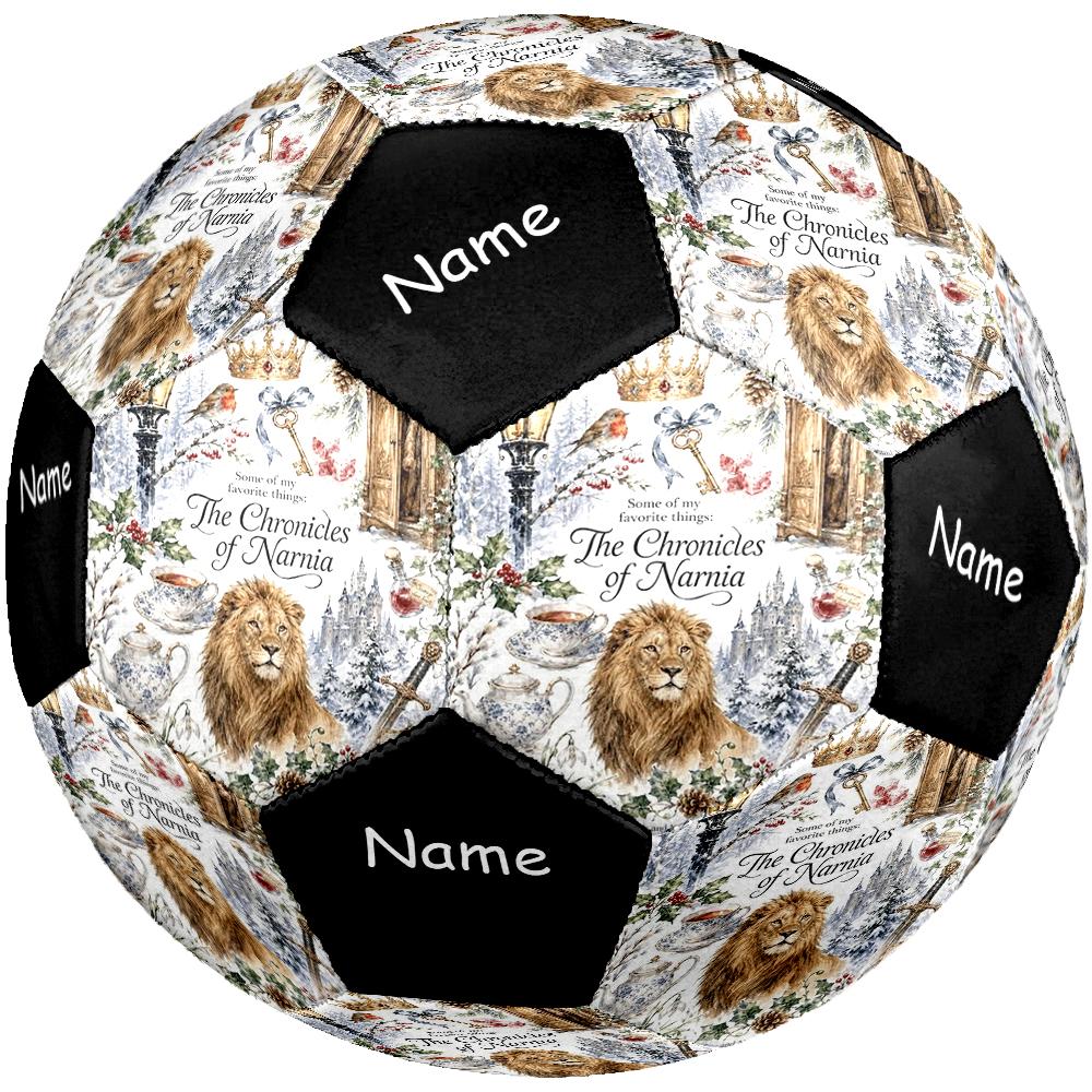 Custom Name The Chronicles of Narnia Theme Size 5 Soccer Ball, Suitable for Both Indoor and Outdoor Matches, a Gift Suitable for Everyone.