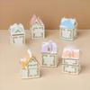 Gifts Cute Holiday Village Spice House Cartoon Mini Village Spice House Jars Desktop Decoration House House Storage Box