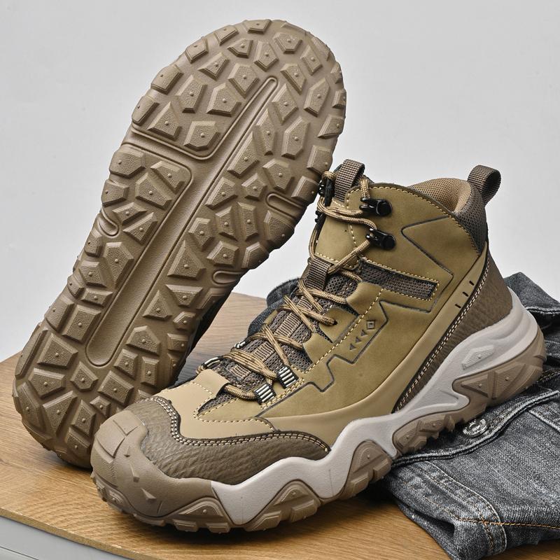 Удобные мужские походные ботинки, повседневные кроссовки, обувь для ежедневной ходьбы и путешествий, модная трекинговая обувь, легкая сетчатая обувь