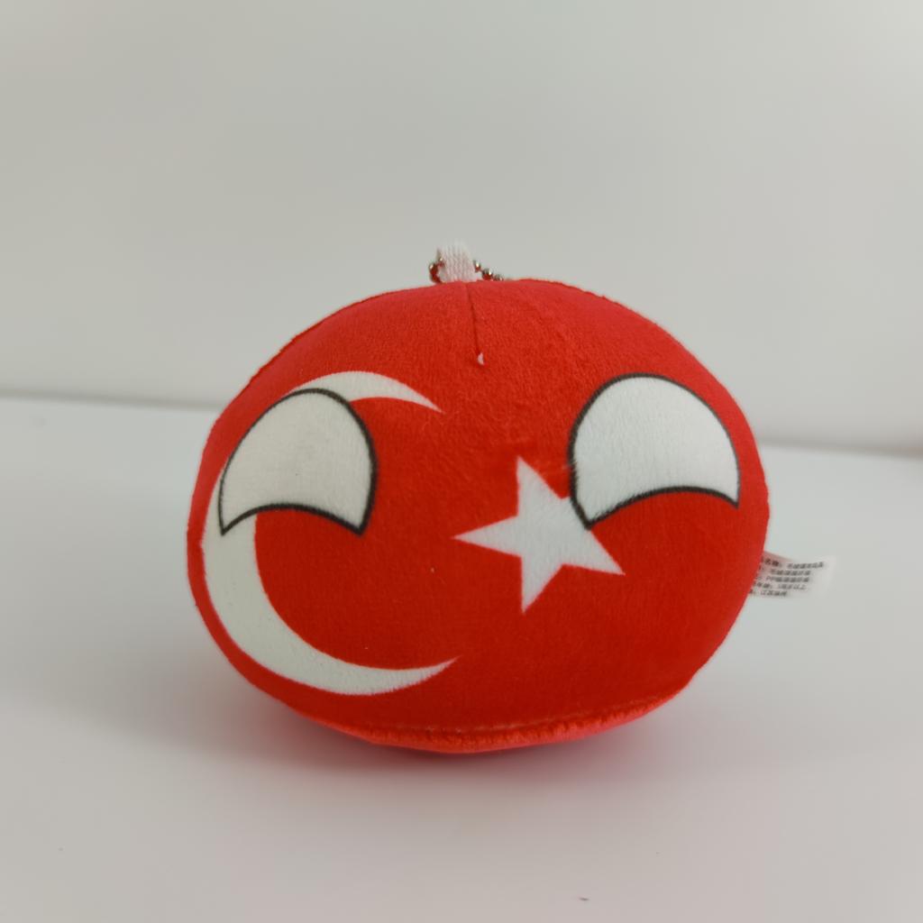 10cm Polandball Mini Plush Toy Kazakhstan Israel Palestine Iraq Egypt Countryball Anime Peripheral Gifts