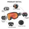 Photochromic Motocross glasses for Men UV400 Protection Dirt Bike ATV Motorcycle Goggles Dual-Cycle Defogging Racing Goggles